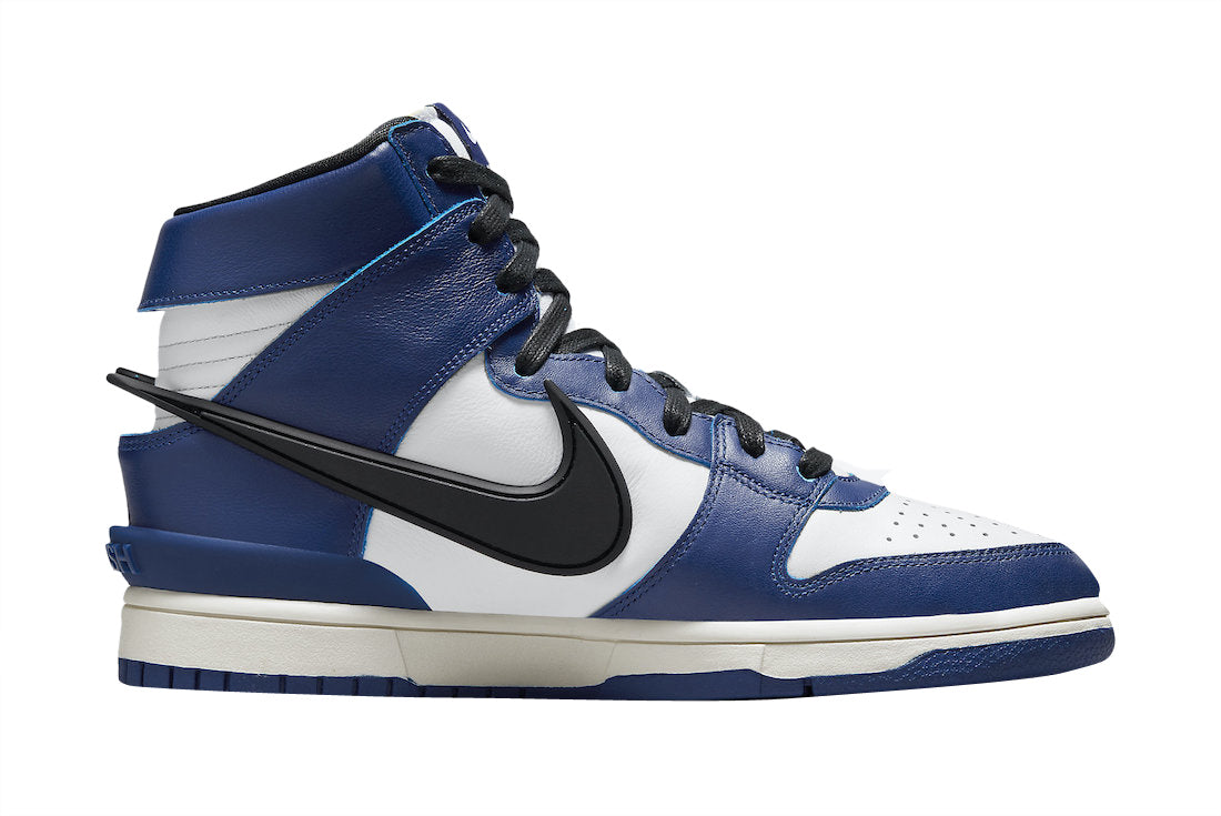 AMBUSH X Nike Dunk High Deep Royal Blue